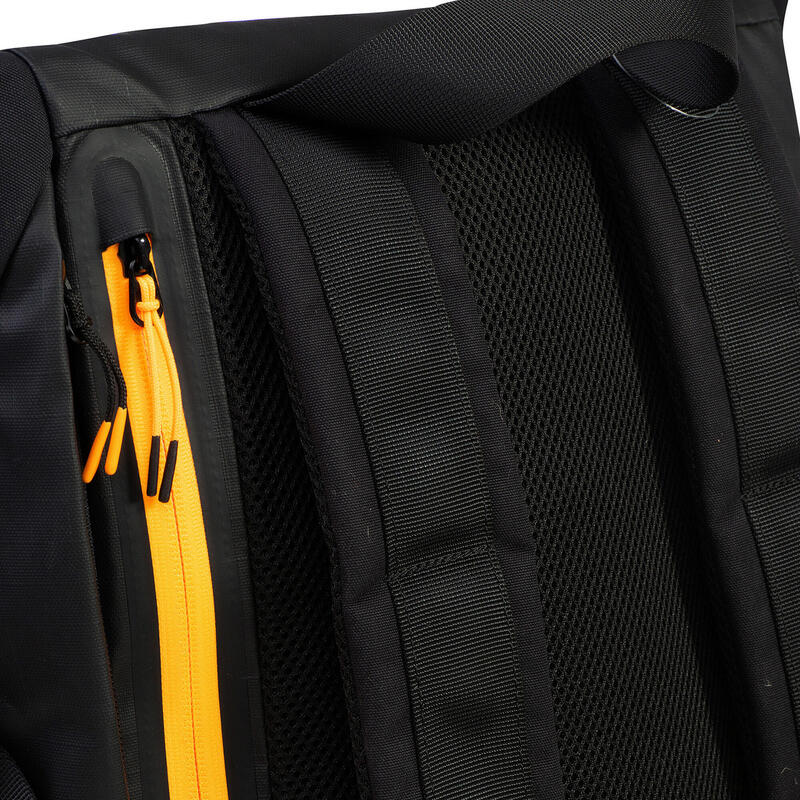 Sac à dos de hockey sur gazon ado/adulte FH500 noir jaune