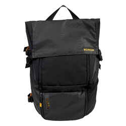 Kids'/Adult Field Hockey Backpack FH500 - Black/Yellow