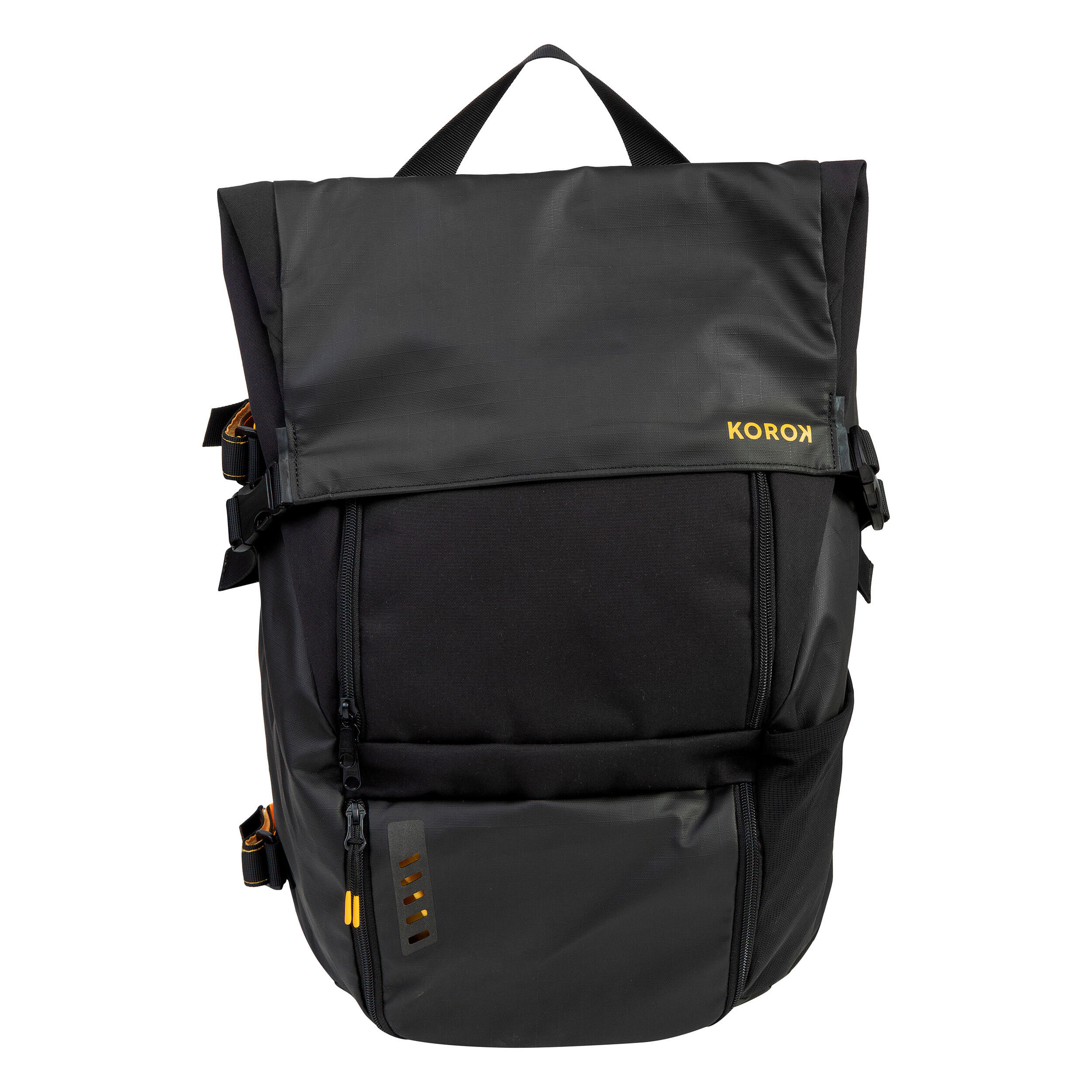 Kids'/Adult Field Hockey Backpack FH500 - Black/Yellow 7/12
