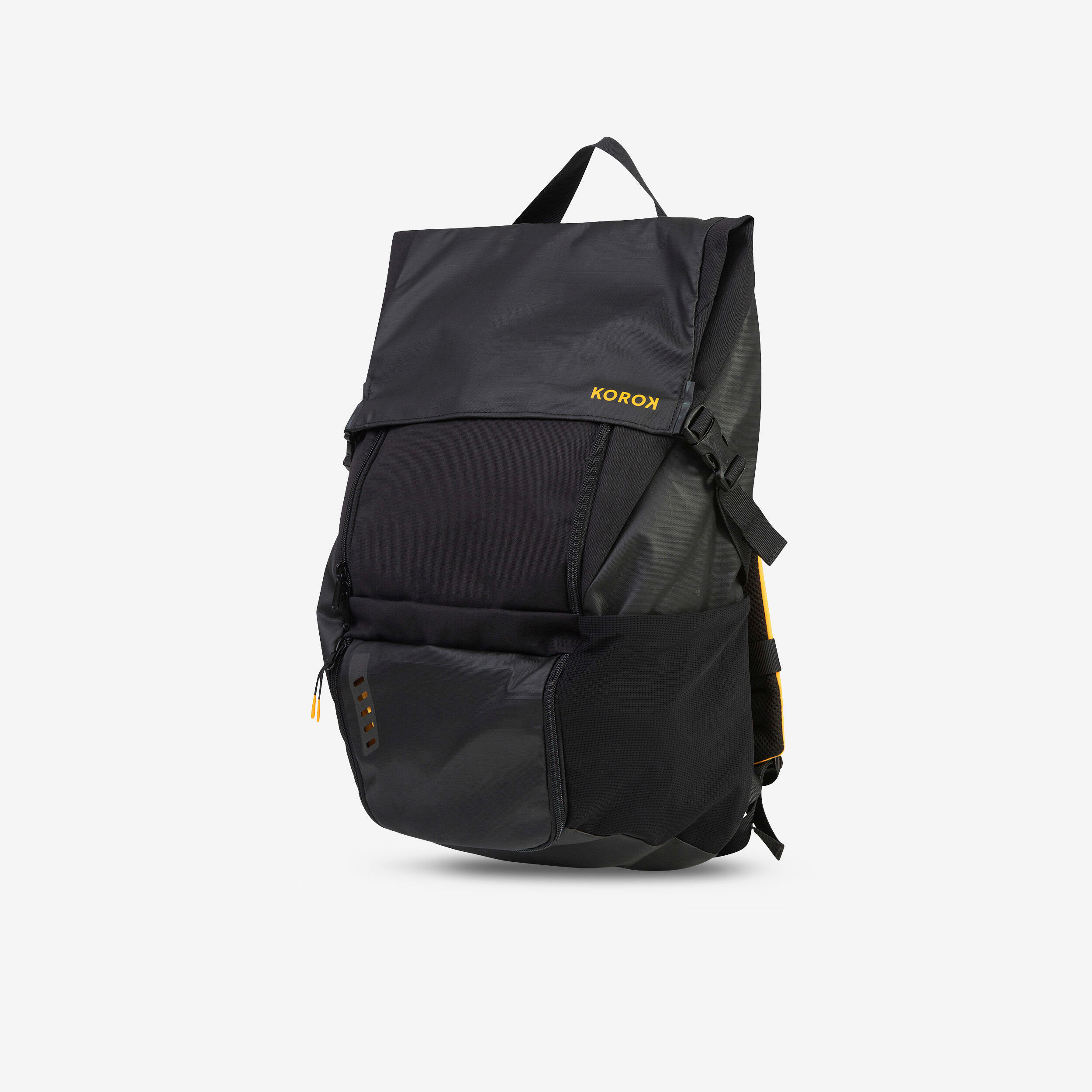 Korok - Sac À Dos De Hockey Sur Gazon Ado/adulte Fh500 Noir Jaune - Sac À Dos - Hockey Sur Gazon - Noir - 25l - Decathlon
