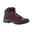 Women's walking boots - NH100 Mid - Bordeaux