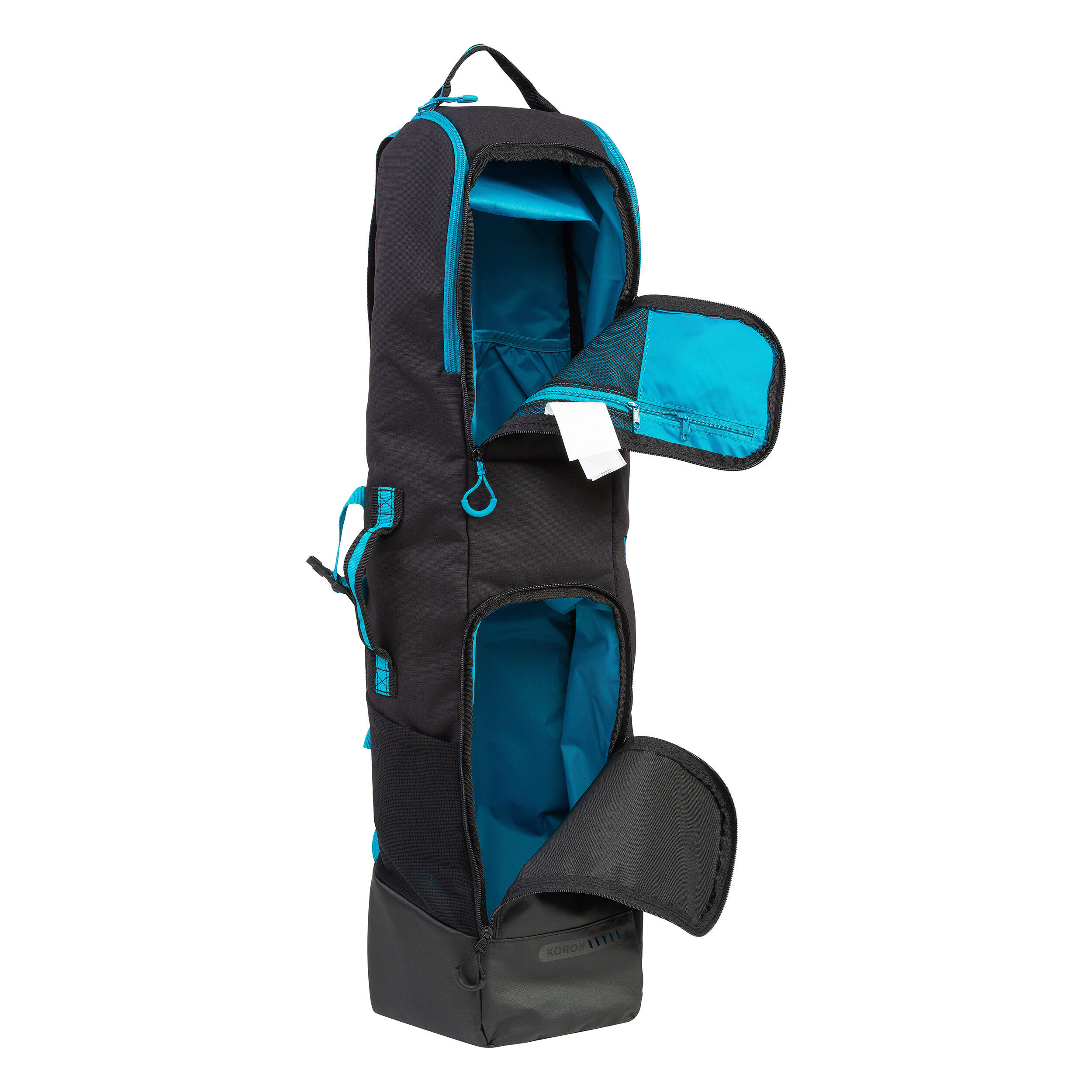 Sticktas voor hockey kinderen FH500 medium formaat zwart/blauw (stick ->32") 2/7