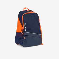 Rugzak hockey kind FH100 blauw/oranje