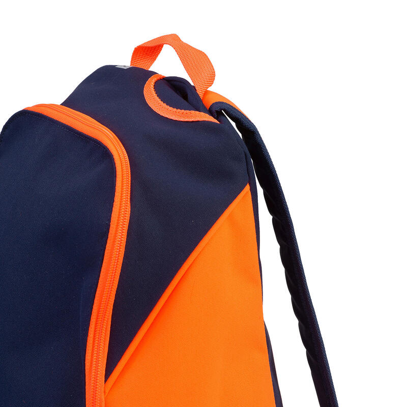 Rugzak hockey kind FH100 blauw/oranje