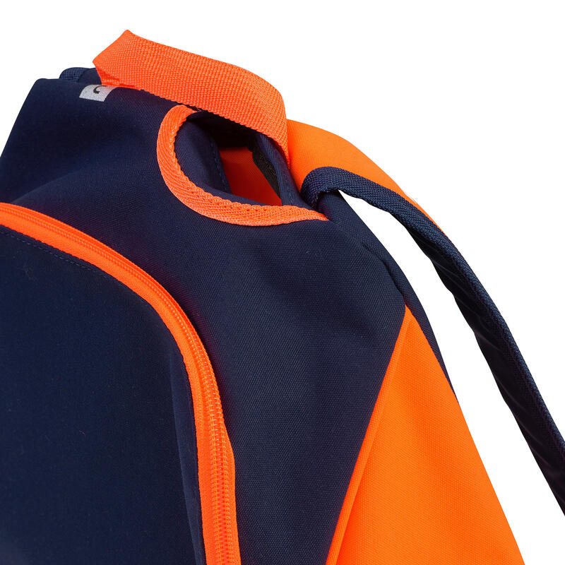 Rugzak hockey kind FH100 blauw/oranje