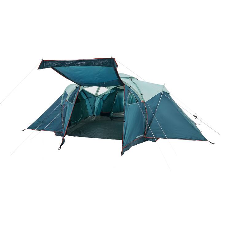 Camping hoop tent - Arpenaz 6.3 - 6-Person - 3 Rooms