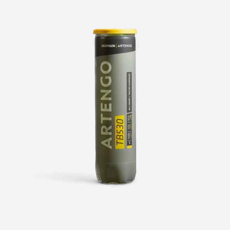 Tennisbälle TB530 4er-Dose gelb Tennisbälle TB530 4er-Dose gelb