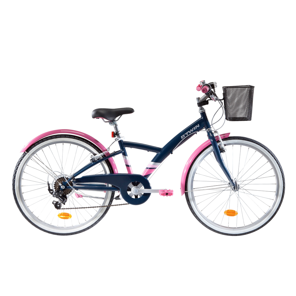 BICICLETA DE TREKKING_24_pouces_decathlon_rose
