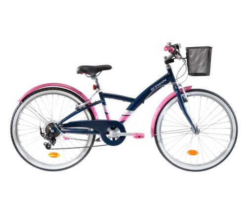 BICICLETA DE TREKKING_24_pouces_decathlon_rose