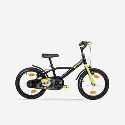 16 Inch KIDS BIKE DARK HERO 500 4-6 YEARS OLD - Black