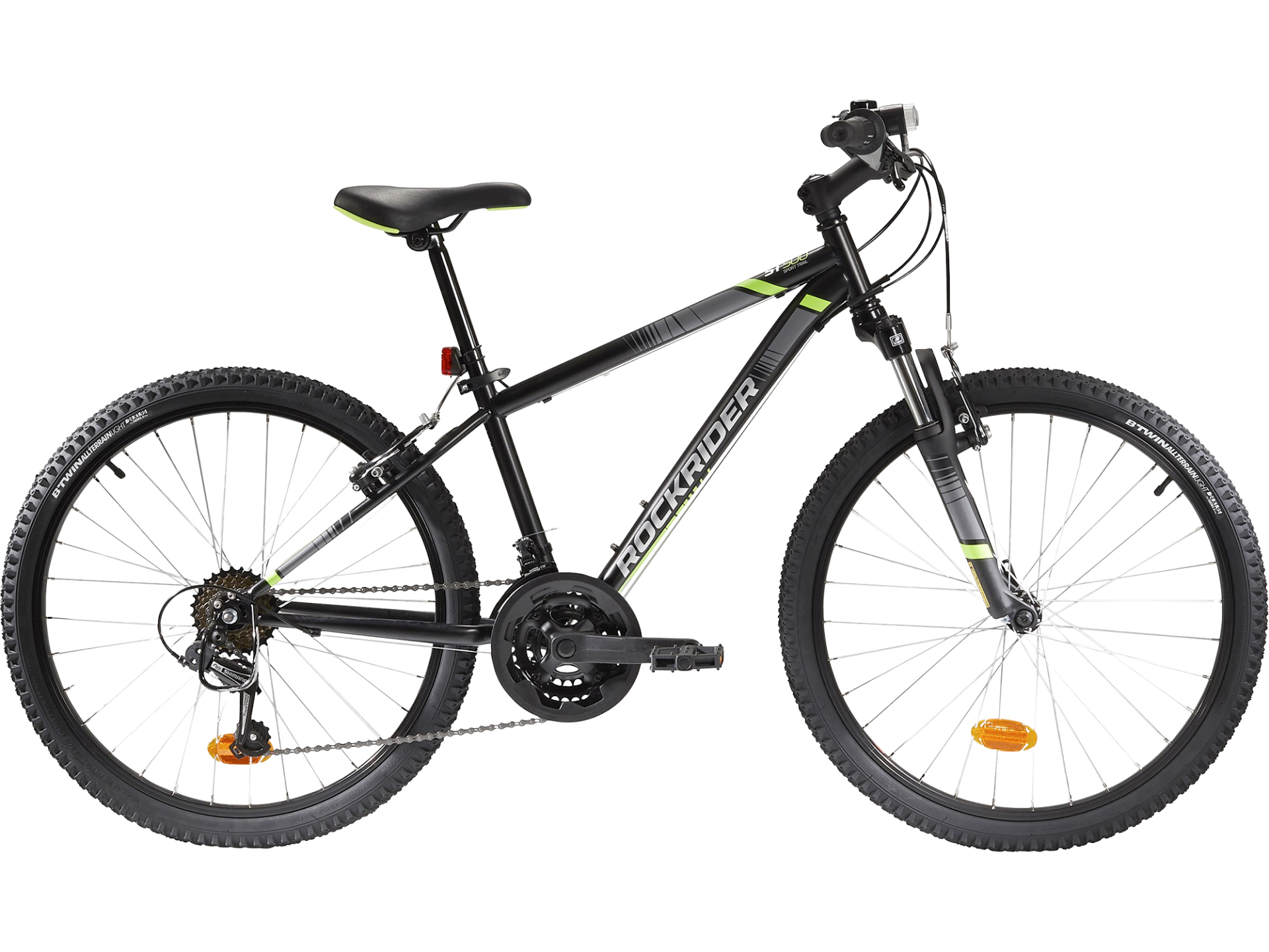 HORSKÉ KOLO 24" ROCKRIDER 500 ČERNÉ: montáž, oprava, údržba