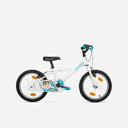 16 Inch KIDS BIKE INUIT 100 4-6 YEARS OLD - White