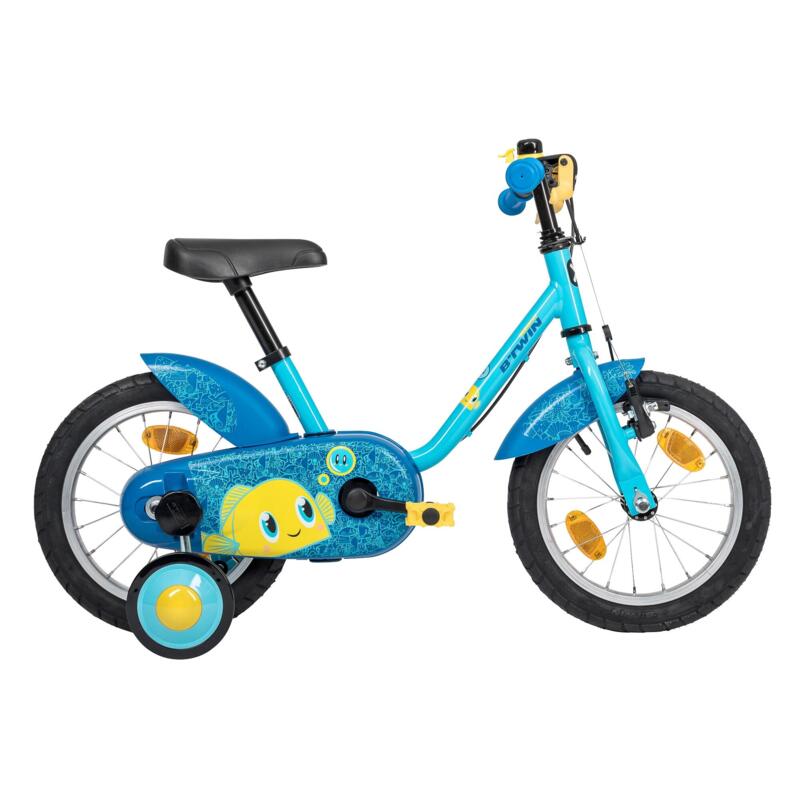 SEGUNDA VIDA: BICICLETA DE NIÑOS BTWIN 500 HYC 500 3-5 14"