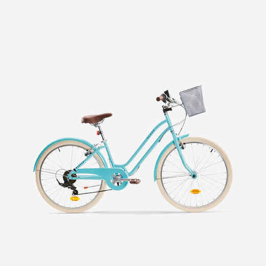 
      Mestský bicykel Elops 500 24" pre deti od 9 do 12 rokov
  