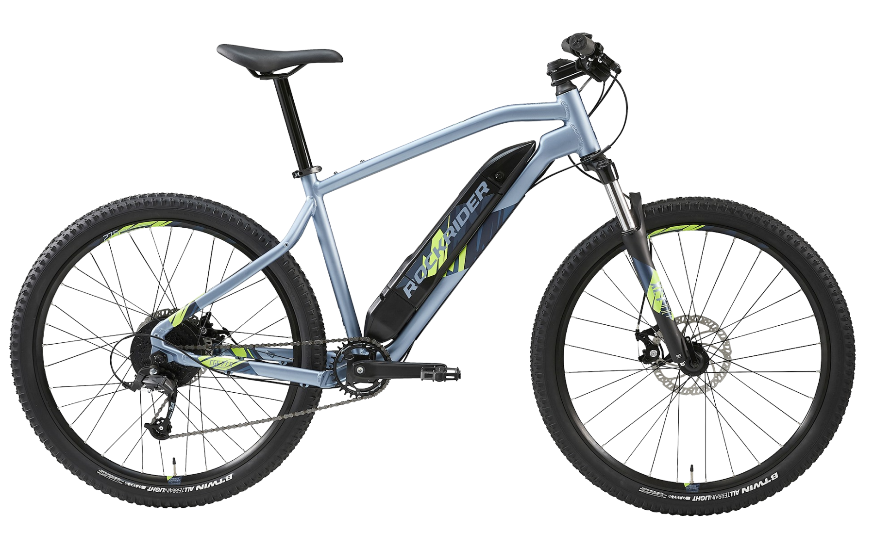 MOUNTAIN BIKE ELETTRICA ROCKRIDER E-ST 100 - BLU: avviso, riparazione