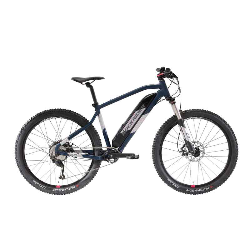 Дамски електрически планински велосипед e-ST 500 27,5", син Дамски електрически планински велосипед e-ST 500 27,5", син