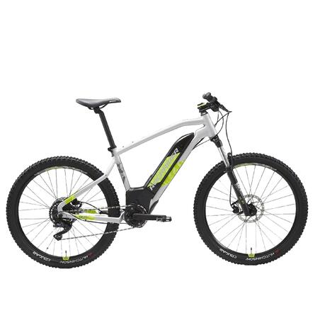 ЭЛЕКТРИЧЕСКИЙ ГОРНЫЙ ВЕЛОСИПЕД E-ST 520 27,5" СЕРО-ЖЕЛТЫЙ