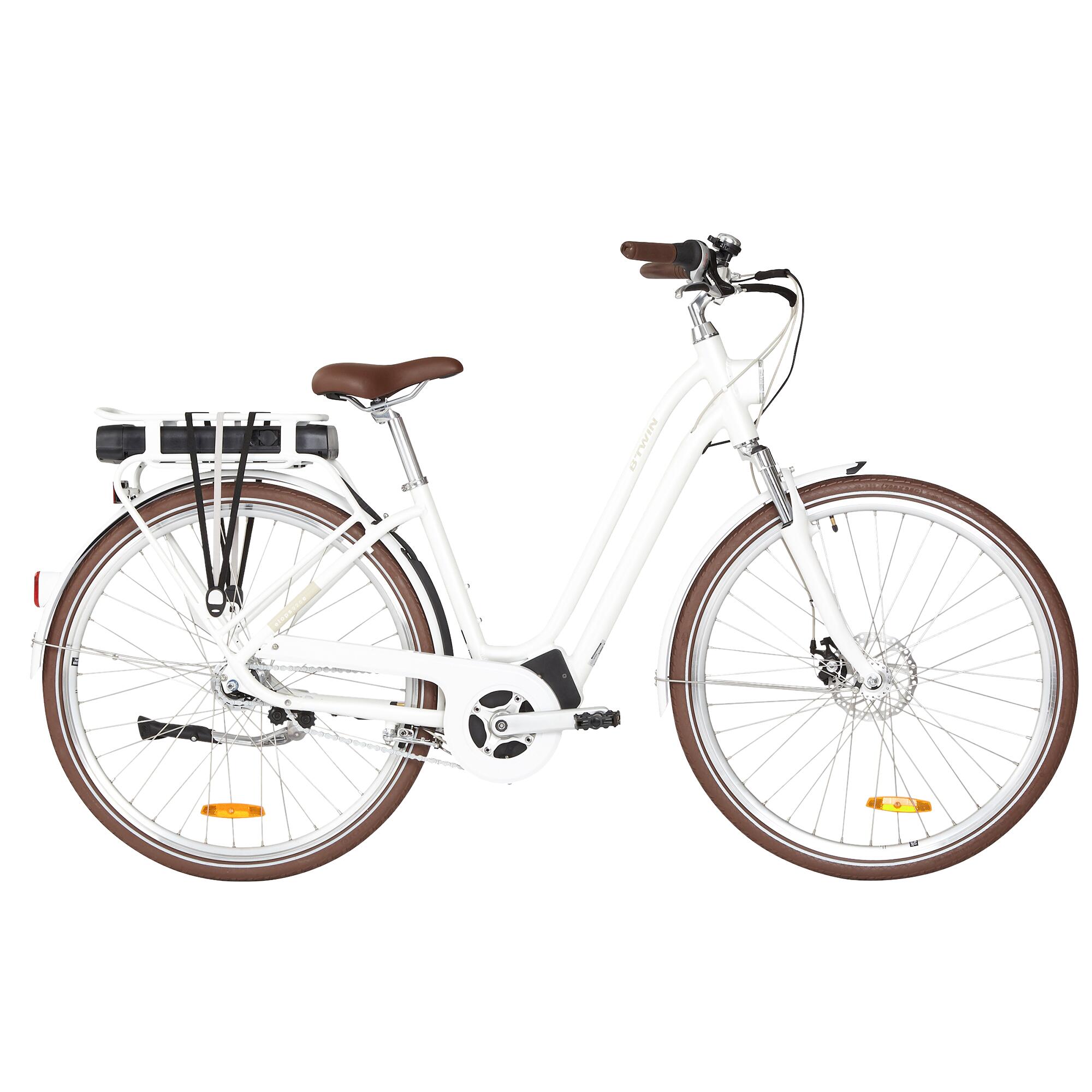 ELECTRIC CITY BIKE ELOPS 920E LOW FRAME - White 1/2