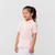 Polo de golf manches courtes enfant MW500 rose