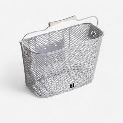 PANIER VÉLO ENFANT MÉTAL GRIS