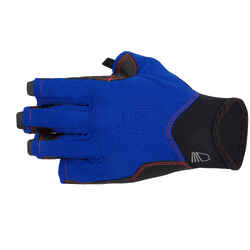 Sailing Adult fingerless gloves 500 - purple