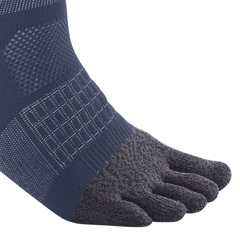 Run 900 Running 5-Toe Socks - Slate Blue