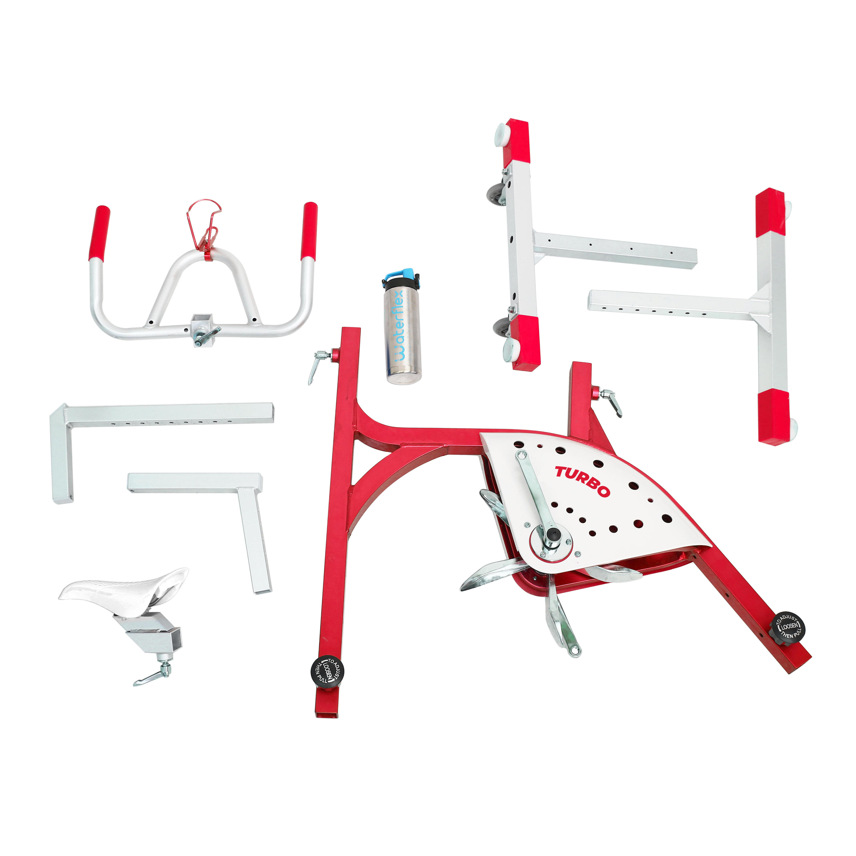Aquabike Turbo sportpack rood 7/8