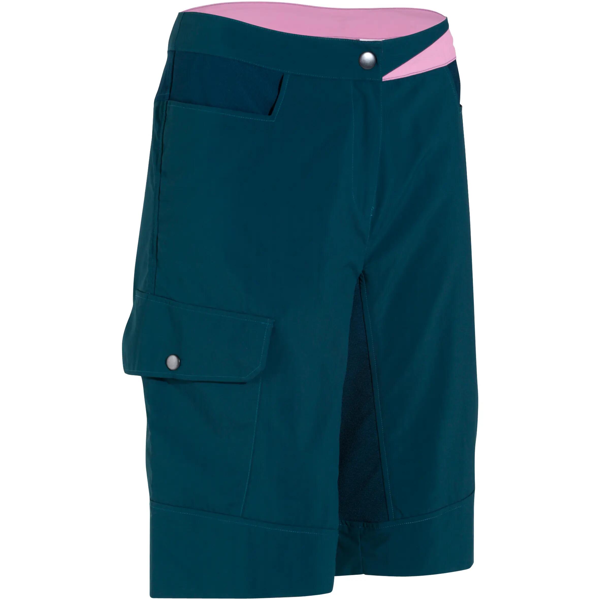 500 Women's Mountain Bike Shorts - Blue 1/12