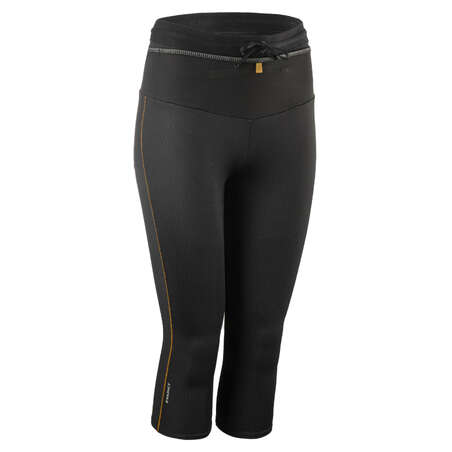 LEGGING DE TRAIL RUNNING 3/4 FEMME EMBOSS
NOIR BRONZE