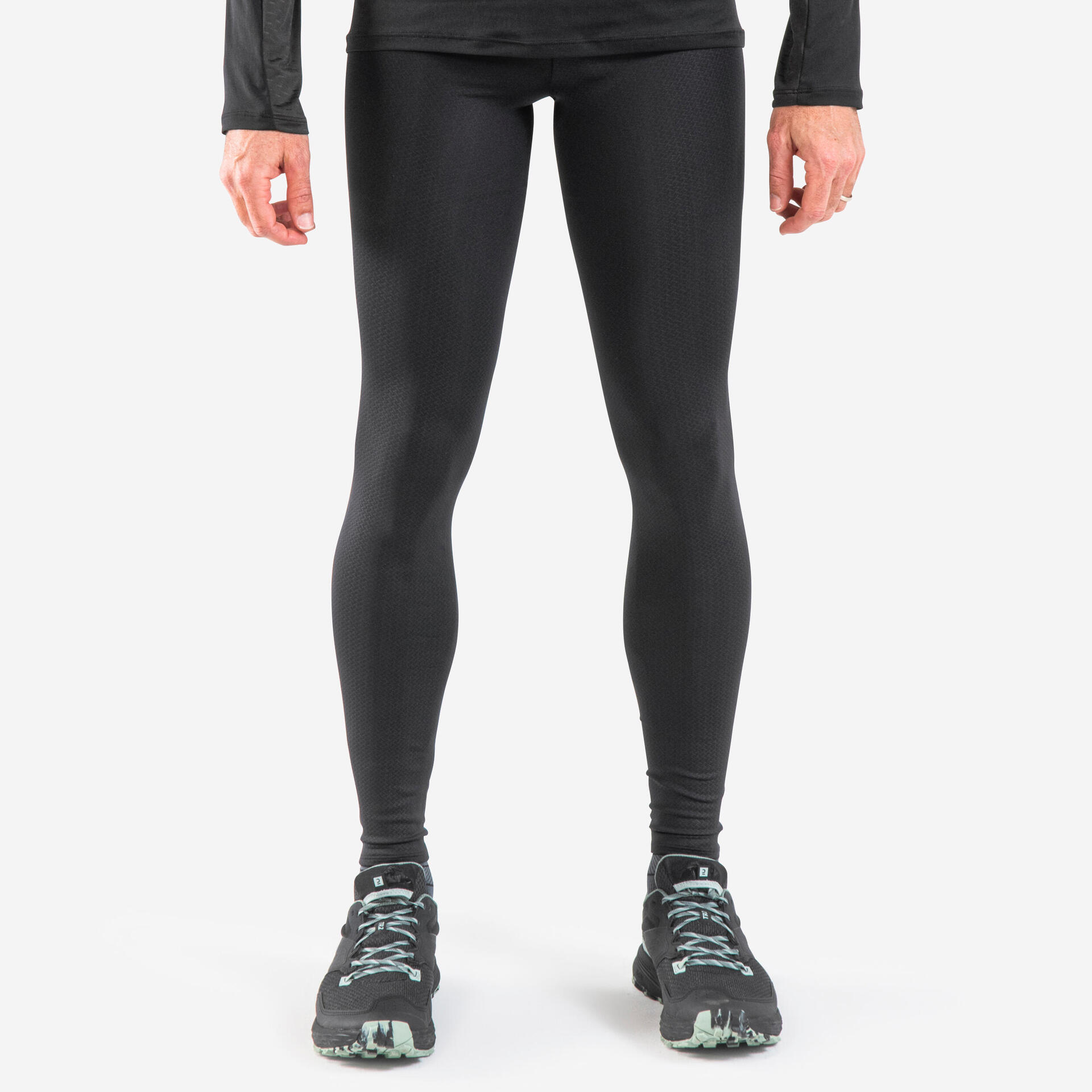 Men's Trail Running Tights Black