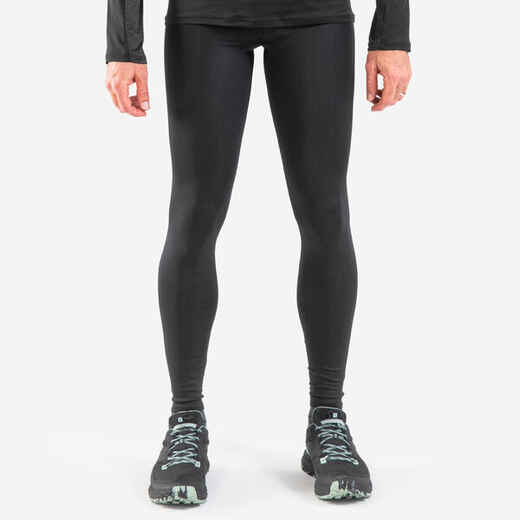 
      Vīriešu taku skriešanas pieguļošas bikses ar jostu “Kiprun Run 100”, melnas
  