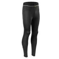 Leggings Trail Running Emboss Hombre Negro Largo