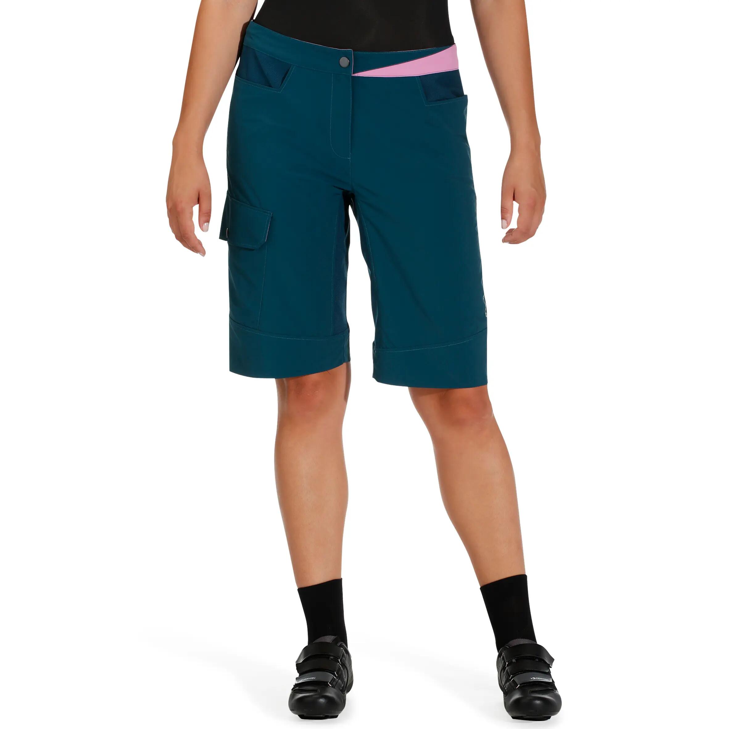 500 Women's Mountain Bike Shorts - Blue 2/12