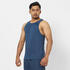 Men Gym Stringer Tank Top - Blue