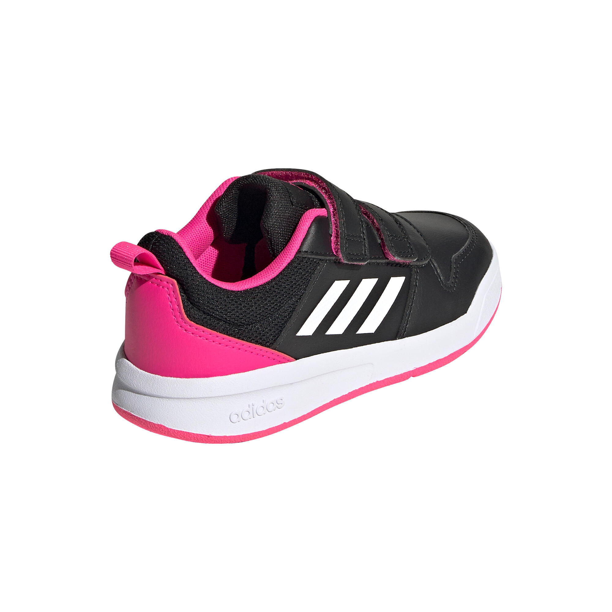 Kids' Rip-Tab Trainers Tensaur - Black/Pink 5/8