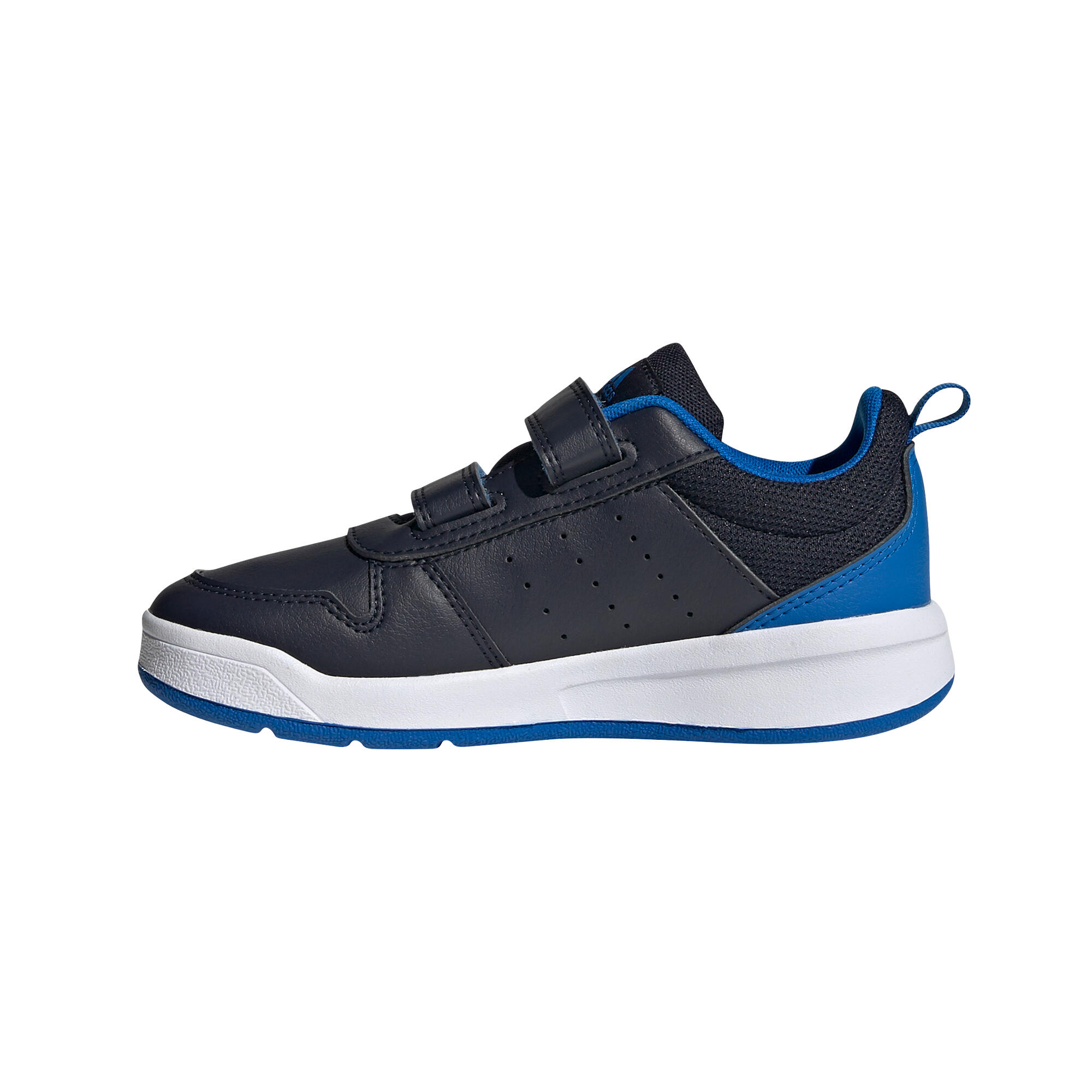 Baskets à scratch enfant - ADIDAS TENSAUR noir/bleu 8/10