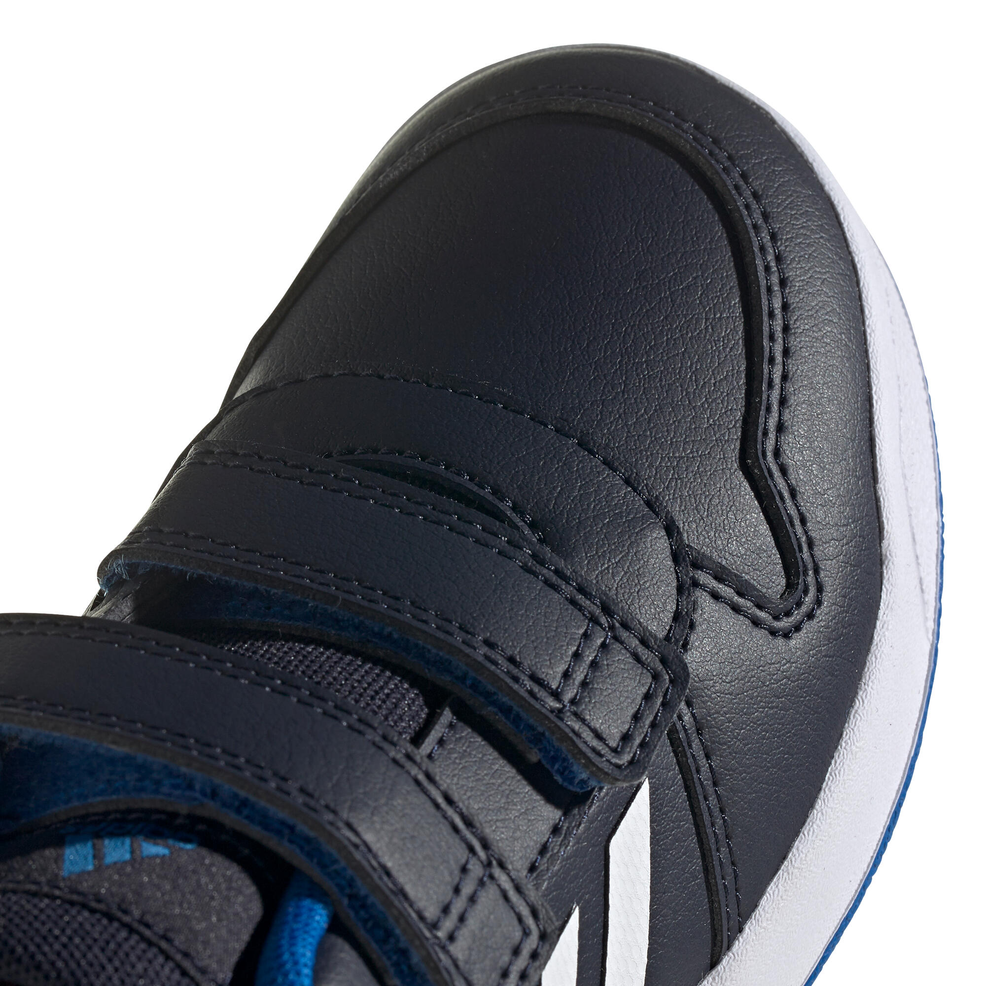 Kids' Rip-Tab Trainers Tensaur - Black/Blue 4/10