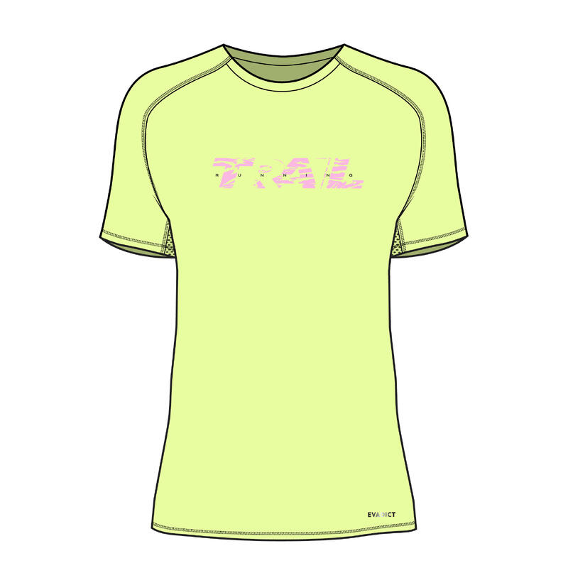 Maglia trail donna lime