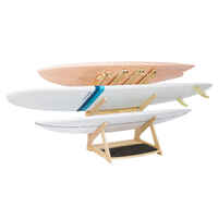 Surf-Rack freistehend für 3 Boards in vertikaler oder horizontaler Position