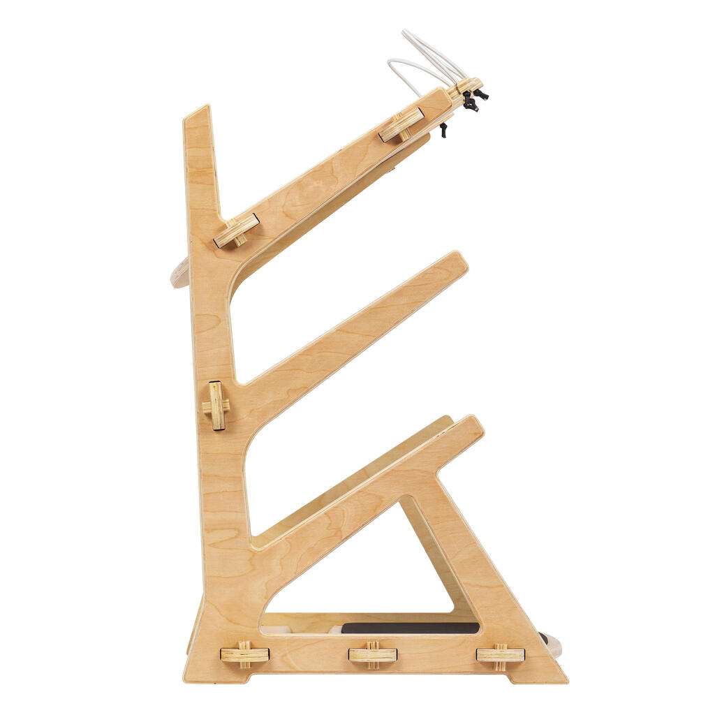 Free-standing SURFBOARD RACK for 3 boards store vertically or horizontally