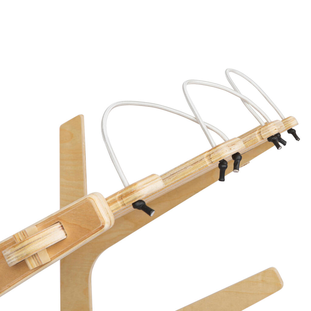 Free-standing SURFBOARD RACK for 3 boards store vertically or horizontally