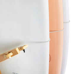 Free-standing SURFBOARD RACK for 3 boards store vertically or horizontally