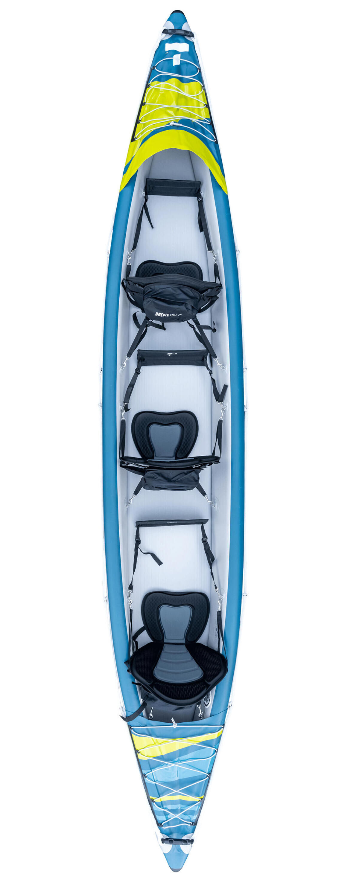 CANOE KAYAK GONFLABLE YAKKAIR FULL HAUTE PRESSION 3 PLACES