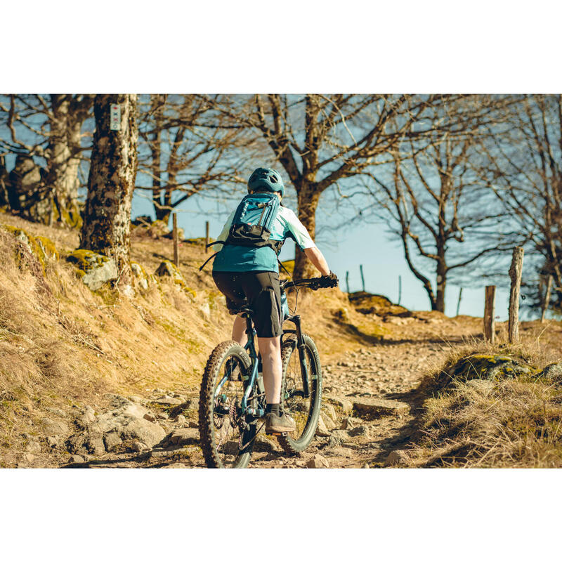 Rockrider Expl 500 Unisex Mavi Dağ Bisikleti Kaskı