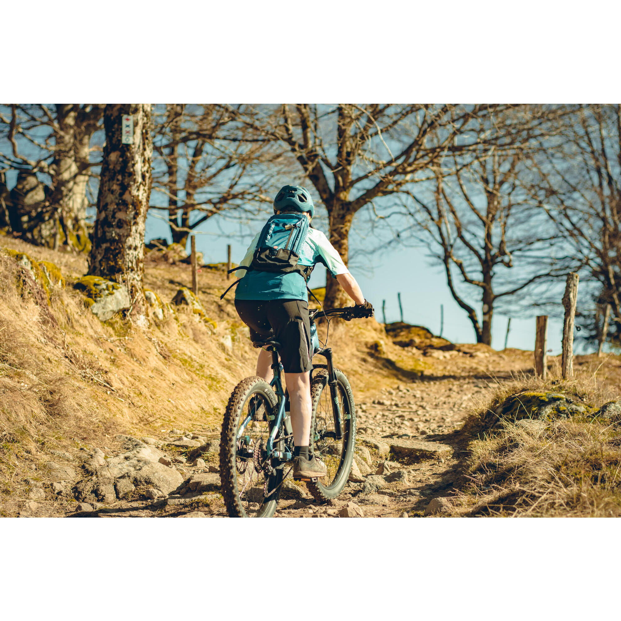 EXPL 700 PANTALONCINI DA MOUNTAIN BIKE NERI DA DONNA