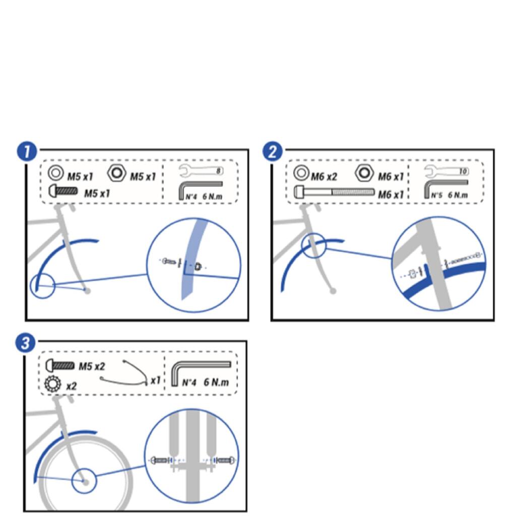 Mudguards Pair 20