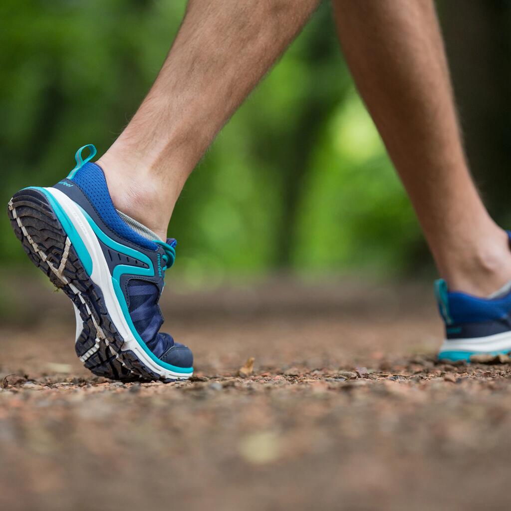 Modri moški čevlji za nordijsko hojo PROPULSE WALK 300