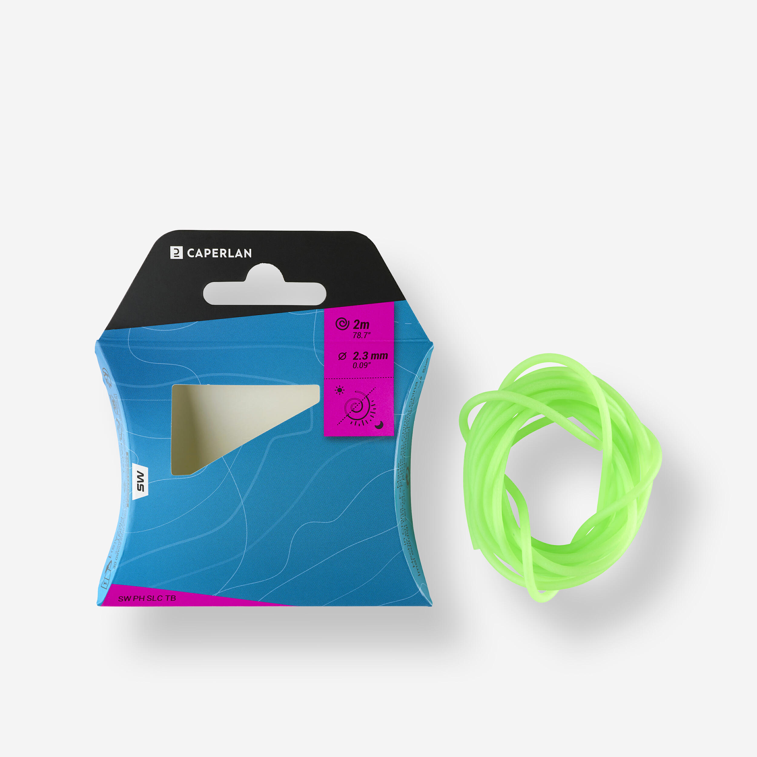 Decathlon | Tubo silicone fosforescente pesca surfcasting |  Caperlan