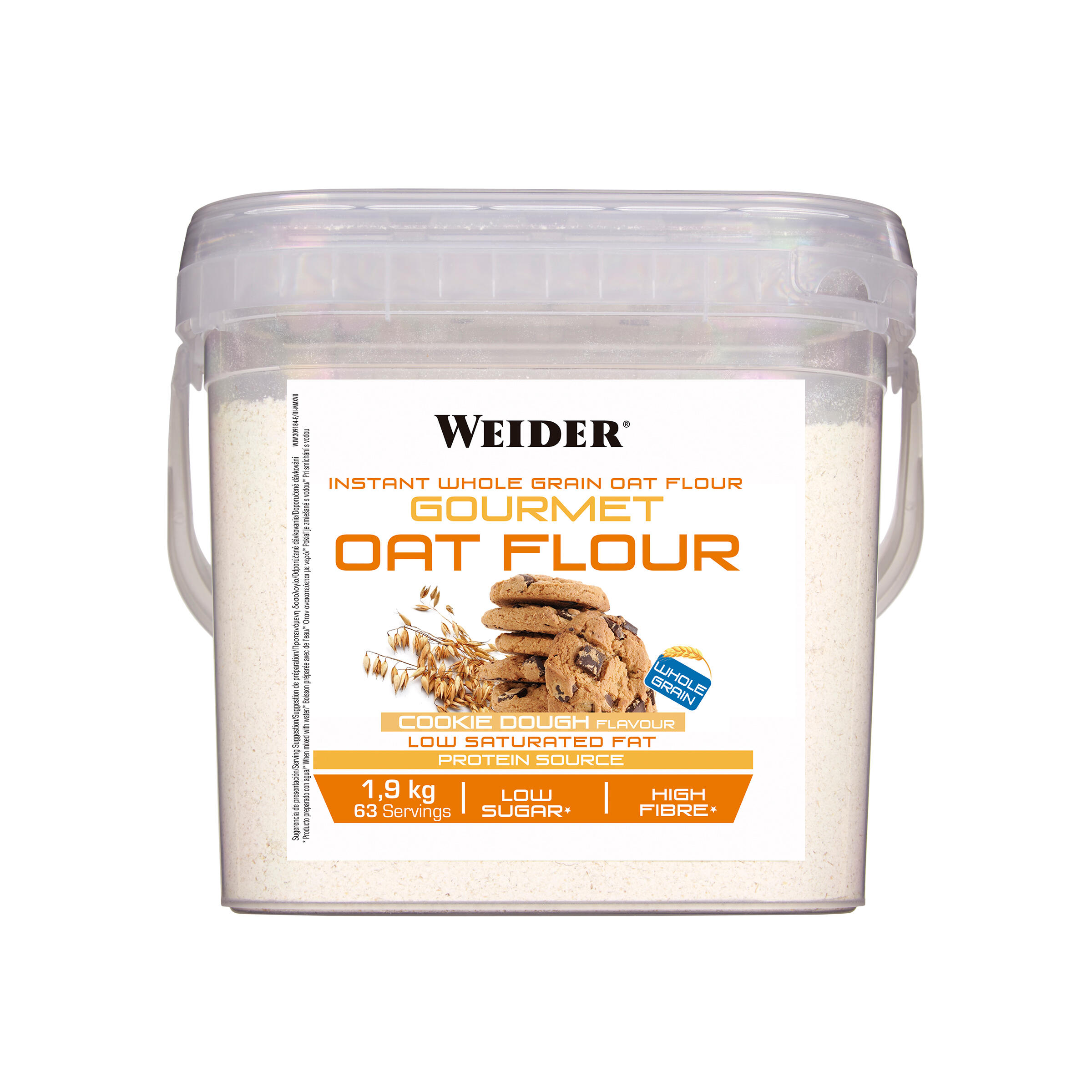 WEIDER Harina Avena Integral Micronizada Weider Sabor Cookie
