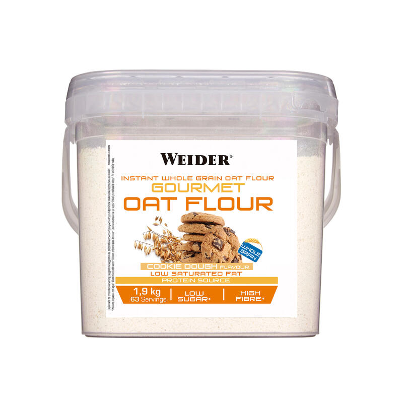 Harina Avena Integral Micronizada Weider Sabor Cookie